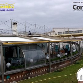 SOSTITUZIONE PERGOTENDE - LA CAPANNINA da PASQUALE - RISTORANTE STABILIMENTO BALNEARE OSTIA LIDO 2